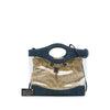 Chanel PVC and Denim 31 Shopping Tote Secondhand