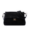 Chanel CC Quilted Suede Wild Stitch Flap Secondhand