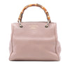 Gucci Small Calfskin Bamboo Shopper Satchel Secondhand
