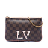 Louis Vuitton Damier Ebene Pochette Double Zip Secondhand