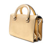 Prada Mini Metallic Saffiano Sound Lock Satchel Secondhand