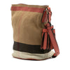 Burberry Mini Mega Check Canvas Ashby Tassel Bucket Bag Secondhand