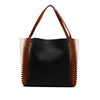 Secondhand Chloé Tricolor Leather Louela Tote