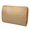 Celine Macadam Coated Canvas Clutch Secondhand