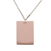 Chanel CC Brass Strass and Acrylic Plate Pendant Necklace Secondhand