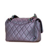 Chanel Small Iridescent Goatskin Double Carry Waist Chain Flap Secondhand