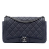 Chanel Large Washed Caviar Turn Around Ligne Flap Secondhand