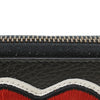 Gucci GG Marmont Pebbled Calfskin Embroidered Blind For Love Zip Around Wallet Secondhand