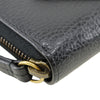 Gucci GG Marmont Pebbled Calfskin Embroidered Blind For Love Zip Around Wallet Secondhand