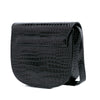 Saint Laurent Small Croc Embossed Monogram Kaia Crossbody Secondhand