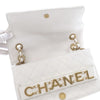 Chanel Medium Quilted Calfskin Logo Enchained Flap Secondhand