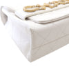 Chanel Medium Quilted Calfskin Logo Enchained Flap Secondhand