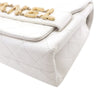 Chanel Medium Quilted Calfskin Logo Enchained Flap Secondhand