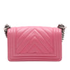 Chanel Small Chevron Lambskin Boy Flap Secondhand