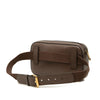 Gucci 100th Anniversary Textured Dollar Calfskin Logo Belt Bag Secondhand