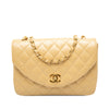 Chanel CC Quilted Lambskin Round Flap Secondhand