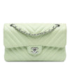 Chanel Small Classic Chevron Lambskin Double Flap Secondhand