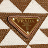 Prada Small Canvas Symbole Triangolo Satchel Secondhand