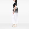 Chanel Perforated Crackled Metallic Calfskin Drill Tote Secondhand