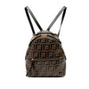 Fendi Mini Zucca Embossed Leather By The Way Backpack Secondhand