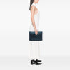 Chanel Large Quilted Metallic Lambskin Boy O Case Clutch Secondhand