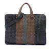 Secondhand Bottega Veneta Nappa Intrecciato Club Fume Briefcase