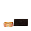 Secondhand Hermès Wide Enamel Clic Clac H Bracelet PM