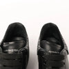 Alexander McQueen Runway Glitter-Heeled Leather Platform Trainers in Black, Size 39 EU Secondhand