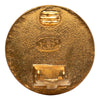 Chanel CC Gold Plated Round Clip On Earrings Secondhand