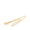 Chanel CC Gold Plated Filigree Pendant Necklace Secondhand