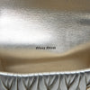 Miu Miu Mini Matelasse Metallic Nappa Crystal Embellished Crossbody Secondhand