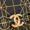 Chanel Paris Moscou Vinyl Moujik Clutch with Chain Secondhand