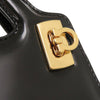 Ferragamo Mini Brushed Calfskin Gancini North South Wanda Top Handle Bag Secondhand