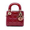 Dior Mini Patent Cannage Lady Dior Secondhand