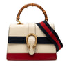 Gucci Medium Leather Bamboo Dionysus Web Satchel Secondhand