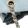 Chanel Quilted Washed Denim Urban Spirit Bucket Bag Secondhand
