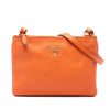 Prada Vitello Phenix Double Zip Crossbody Secondhand