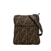 Fendi Zucca Canvas Skull Crossbody Secondhand