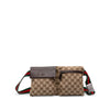 Gucci GG Canvas Web Double Pocket Belt Bag Secondhand