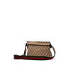 Gucci GG Canvas Web Double Pocket Belt Bag Secondhand