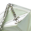 Chanel Pearlescent Lambskin Midnight Swim Wristlet Clutch Secondhand