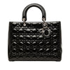Dior Large Patent Cannage Lady Dior Secondhand