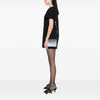 Prada Metallic Spazzolato Embossed Leather Brique Crossbody Secondhand