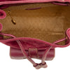 Gucci Mini Suede Bamboo Drawstring Backpack Secondhand