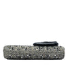 Chanel Monochrome Tweed Embellished Mineral Nights Pochette Wristlet Secondhand