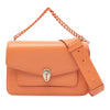 Bvlgari Leather Serpenti Forever Maxi Chain Top Handle Bag Secondhand