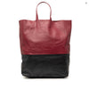 Celine Bicolor Lambskin Vertical Cabas Tote Secondhand