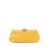 Secondhand Chanel Satin Crystal Camellia Evening Frame Clutch