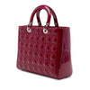 Dior Large Patent Cannage Lady Dior Secondhand