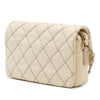 Chanel CC Quilted Calfskin Wild Stitch Flap Secondhand